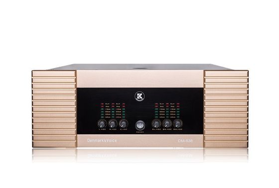 Multifuncional série DM Amplificador de potência profissional sem ruído do ventilador 103dB