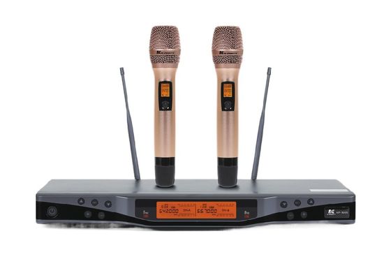 KP-520S Microfone sem fio profissional de banda UHF com espaçamento entre canais de 250KHz