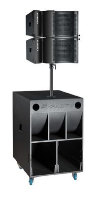 10 polegadas Active Line Array alto-falantes Full Frequency Speaker Ultra Low Speaker Três canais V-10/V-18