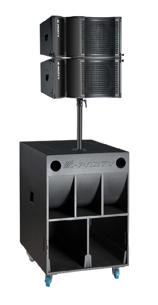 10 polegadas Active Line Array alto-falantes Full Frequency Speaker Ultra Low Speaker Três canais V-10/V-18